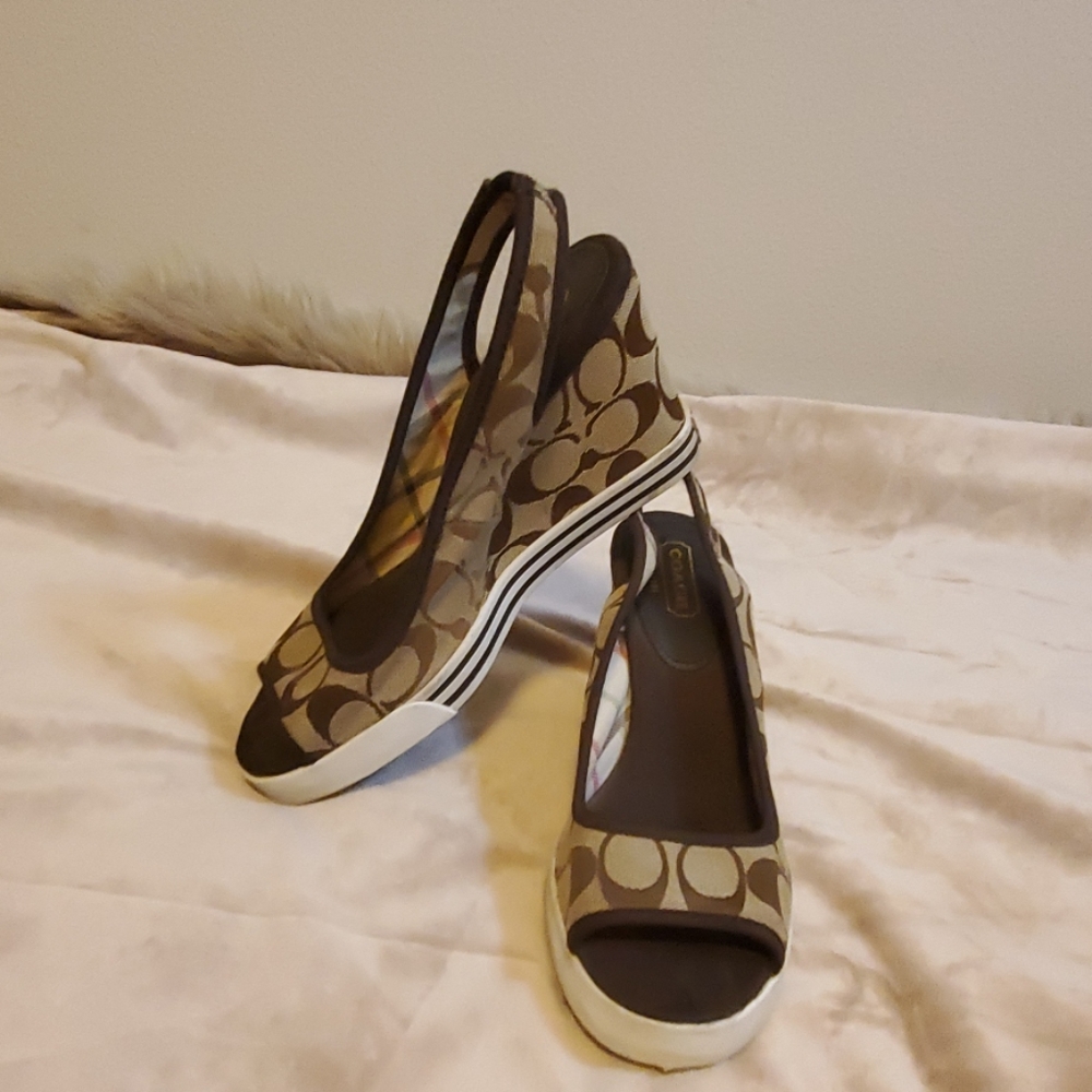 Coach Sling Backs